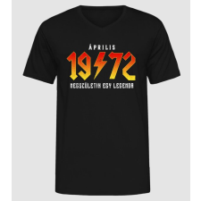 Pólómánia 1972 Április megszületik egy legenda - Férfi - Unisex V-nyakú póló férfi póló