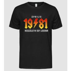 Pólómánia 1981 04-ÁPRILIS - Férfi Alap póló