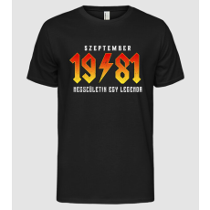 Pólómánia 1981 11-SZEPTEMBER - Férfi Alap póló