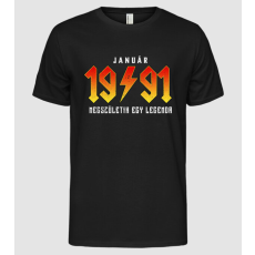 Pólómánia 1991 01-JANUÁR - Férfi Alap póló