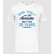 Pólómánia 20 years of being totally awesome - Férfi Alap póló