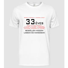 Pólómánia 33 éves elmúlt - Férfi Alap póló férfi póló