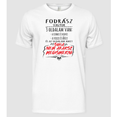 Pólómánia 3 oldalam van - fodrász - Férfi Alap póló