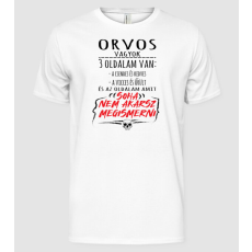Pólómánia 3 oldalam van - orvos - Férfi Alap póló