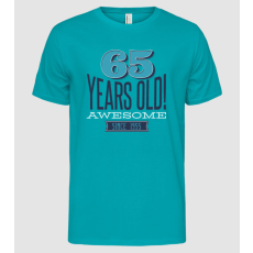 Pólómánia 65 years old awesome since 1955 - Férfi Alap póló