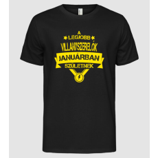 Pólómánia A legjobb villanyszerelők januárban születnek - Férfi Alap póló