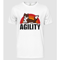 Pólómánia Agility retro - Férfi Alap póló