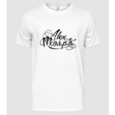 Pólómánia Alex Morph Logo - Férfi Alap póló férfi póló