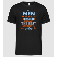 Pólómánia All men created equal....may - Férfi Alap póló