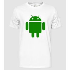 Pólómánia Android logo - Férfi Alap póló