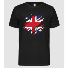 Pólómánia Anglia UK Zászló - Férfi Alap póló férfi póló