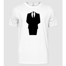 Pólómánia Anonymous Suit - Férfi Alap póló