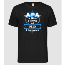 Pólómánia Apa a férfi a mítosz a sportlegenda ÚSZÓ - Férfi Alap póló férfi póló