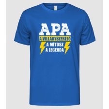 Pólómánia Apa a Villanyszerelő, a Mítosz, a Legenda - Férfi Alap póló férfi póló