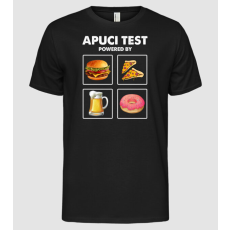 Pólómánia Apuci test powered by - Férfi Alap póló