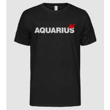 Pólómánia AQUARIUS as fuck - Férfi Alap póló férfi póló