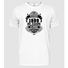 Pólómánia Awesome being of 20 years 1999 NOVEMBER - Férfi Alap póló férfi póló