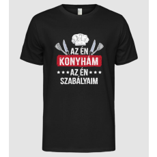 Pólómánia Az én konyhám az én szabályaim - Férfi Alap póló