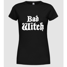 Pólómánia Bad Witch páros póló - Női Kerek nyakú Póló