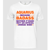 Pólómánia Badass zodiac AQUARIUS - Férfi Alap póló