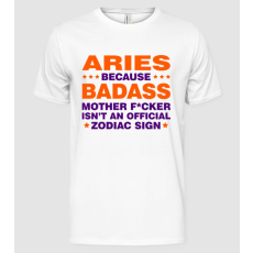 Pólómánia Badass zodiac ARIES - Férfi Alap póló