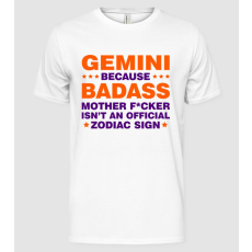 Pólómánia Badass zodiac GEMINI - Férfi Alap póló