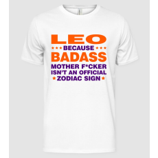 Pólómánia Badass zodiac LEO - Férfi Alap póló