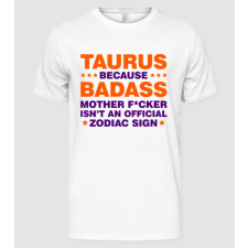 Pólómánia Badass zodiac TAURUS - Férfi Alap póló férfi póló