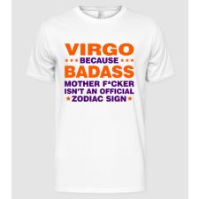 Pólómánia Badass zodiac VIRGO - Férfi Alap póló férfi póló