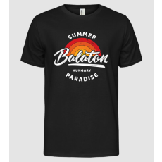 Pólómánia Balaton Summer paradise - Férfi Alap póló