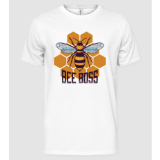Pólómánia Bee Boss Méhész főnök - Férfi Alap póló