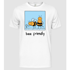 Pólómánia Bee friendly - Férfi Alap póló