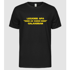 Pólómánia best dad in the galaxy 2 HUN_4632 - Férfi Alap póló férfi póló