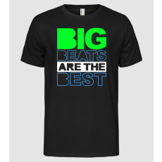 Pólómánia Big Beats Are The Best - Férfi Alap póló