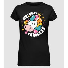 Pólómánia Birthday Princess Unikornis - Női Alap póló női póló