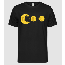 Pólómánia Bitcoin Pacman - Férfi Alap póló férfi póló