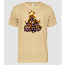 Pólómánia Boxer Karácsonyfa - Férfi Alap póló férfi póló