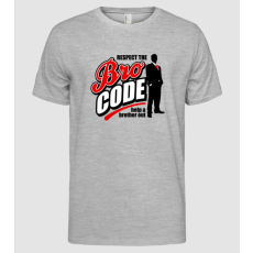 Pólómánia Bro Code - Férfi Alap póló