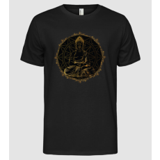 Pólómánia Buddha Mandala - Férfi Alap póló