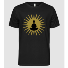 Pólómánia buddha_star - Férfi Alap póló