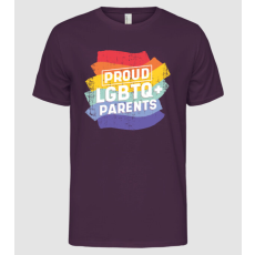 Pólómánia Büszke LGBTQ szülők - Férfi Alap póló
