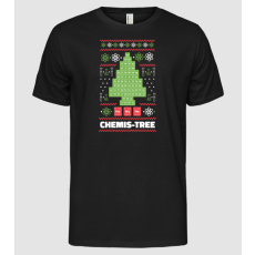 Pólómánia Chemis-tree Karácsonyfa - Férfi Alap póló