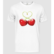 Pólómánia cherry love - Férfi Alap póló
