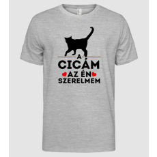 Pólómánia Cica szerelem - Férfi Alap póló