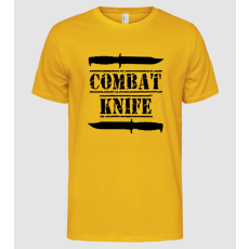 Pólómánia Combat knife 001 - Férfi Alap póló