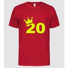 Pólómánia Crown Year - 20 - Férfi Alap póló férfi póló