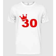 Pólómánia Crown Year - 30 - Férfi Alap póló