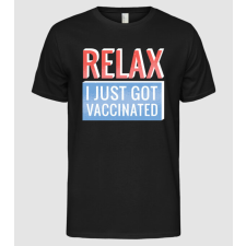 Pólómánia Csak nyugi Be vagyok oltva - Férfi Alap póló férfi póló