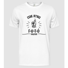 Pólómánia Csak nyugi FUTÓ - Férfi Alap póló