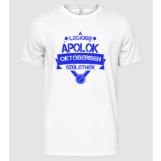 Pólómánia Csillagos legjobb szülinapos ápoló OKTÓBER - Férfi Alap póló